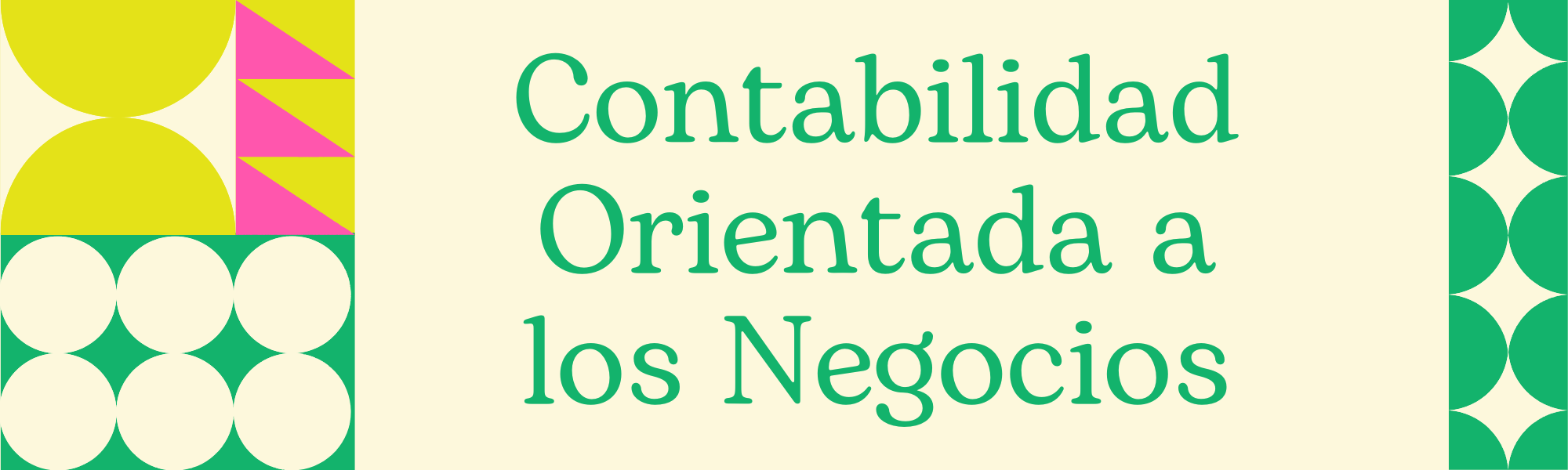 CONTABILIDAD ORIENTADA A LOS NEGOCIOS (DREAVA 3.3)